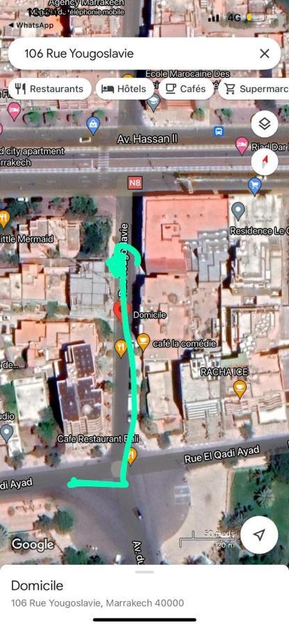 Palace B Av Hassan Ii Marrakech 40000-specious Unit#7 公寓 *